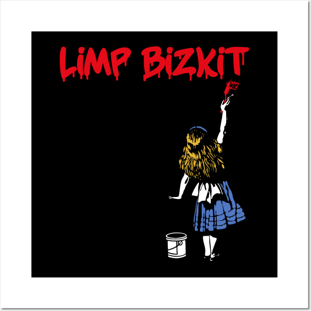 limp red girl Wall Art by j and r